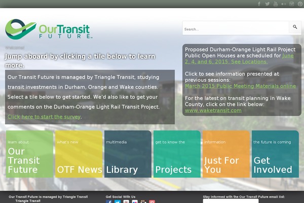 ourtransitfuture.com site used Metabolic-wp
