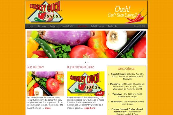 Genesis theme site design template sample