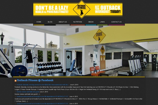 outbackfitnessgym.com site used Charcoal_v1.0.1
