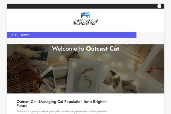 outcastcat.org site used Silk-news
