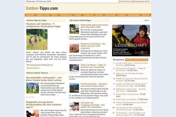 outdoor-tipps.com site used Outdoor-tipps