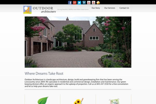 outdoorarchitecture.com site used Theme1258