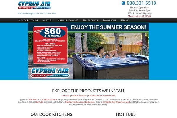 Virtue theme site design template sample