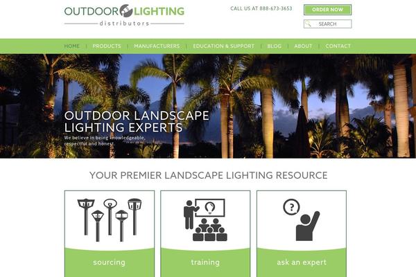 outdoorlightingdistributors.com site used Sold