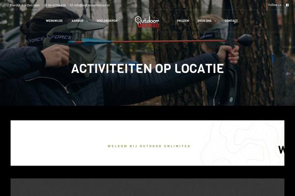 outdoorunlimited.nl site used Winwood-child