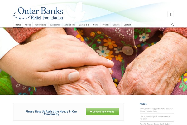 outerbanksrelieffoundation.com site used Enfold