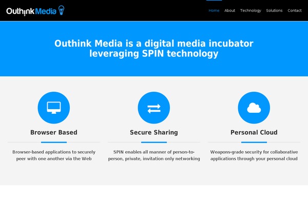 outhink.com site used Outhink-bs3