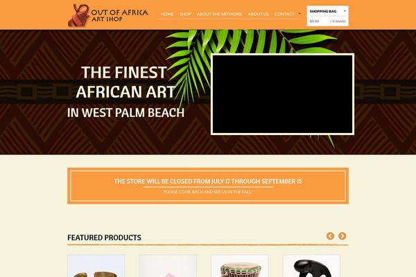 outofafricaartshop.com site used Outofafrica
