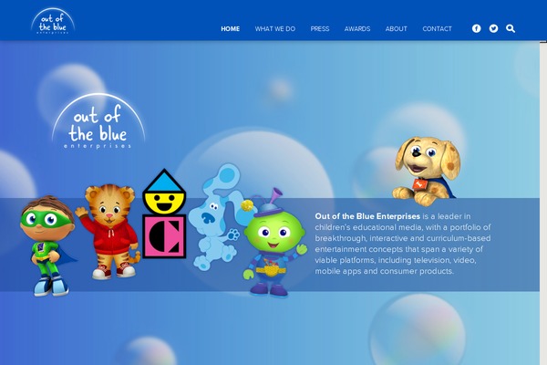 outoftheblueenterprises.com site used Ootb