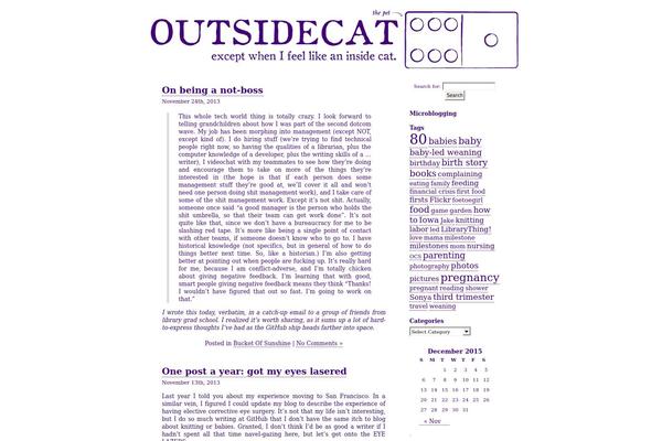 outsidecat.com site used Outsidecat2