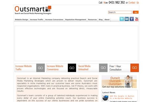 outsmart.net.au site used Os