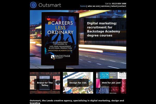 outsmartagency.com site used Outsmart