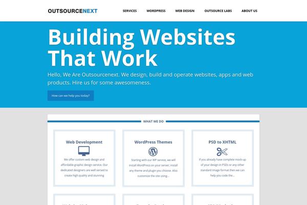 outsourcenext.com site used Otn