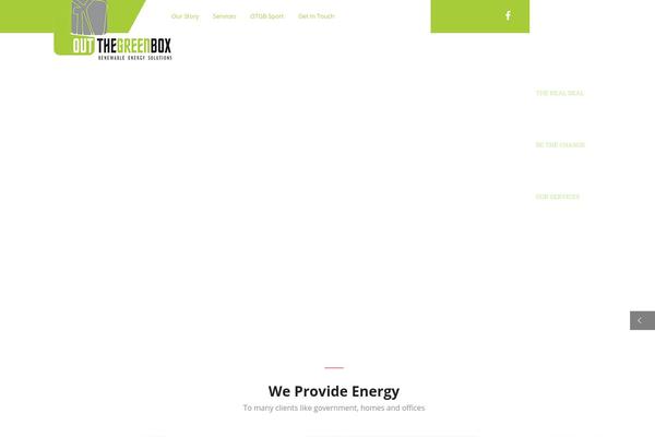 Greenenergy theme site design template sample