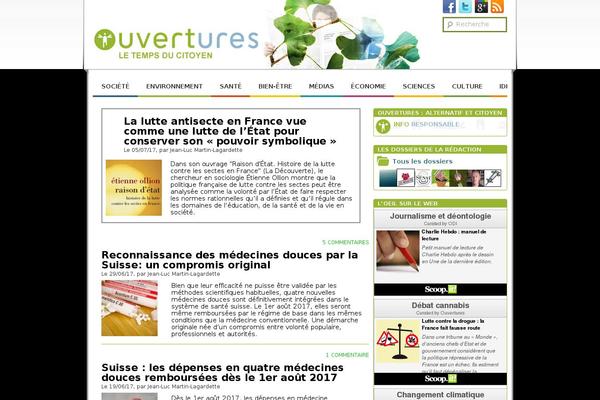 ouvertures.net site used Ouvertures