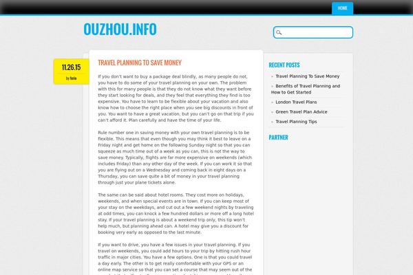 Qimbul theme site design template sample