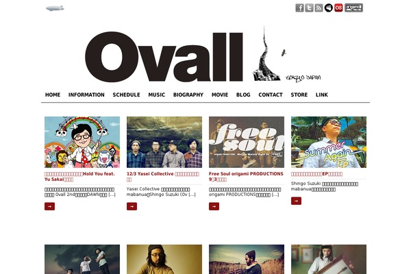 ovall.net site used Tribeca