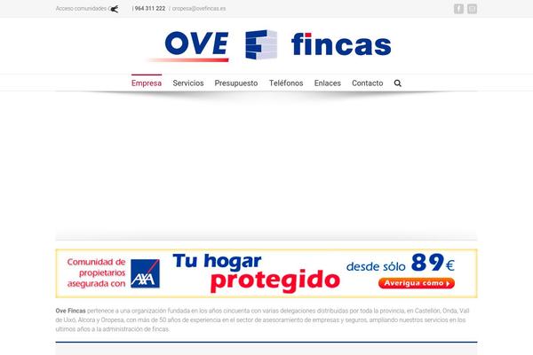 ovefincas.es site used Ovefincas-child-theme