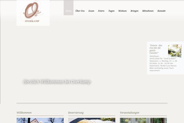 White Rock theme site design template sample