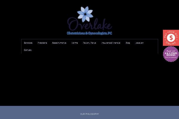 overlake theme websites examples