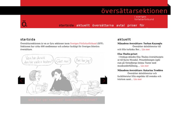 oversattarsektionen.se site used Blank-theme
