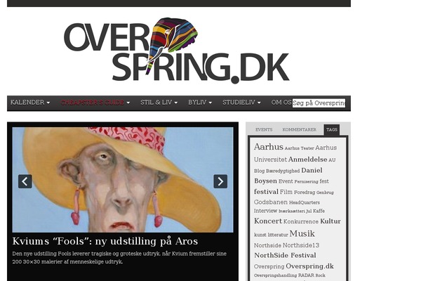 overspring.dk site used Testsite
