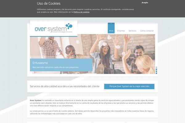 oversystem.es site used RT-Theme 17