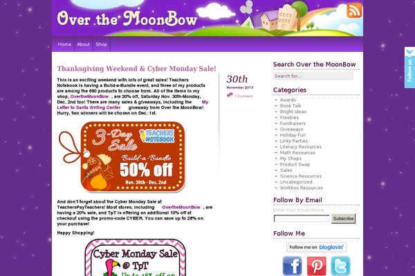 A little touch of purple theme site design template sample