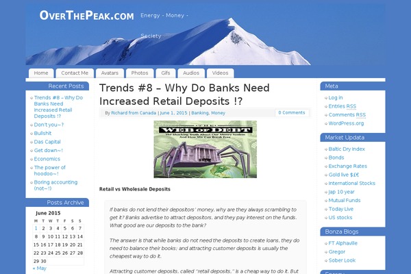 Mantra theme site design template sample