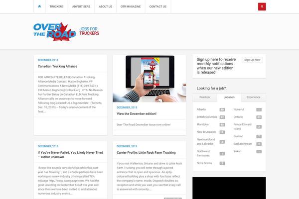 overtheroad.ca site used Overtheroad