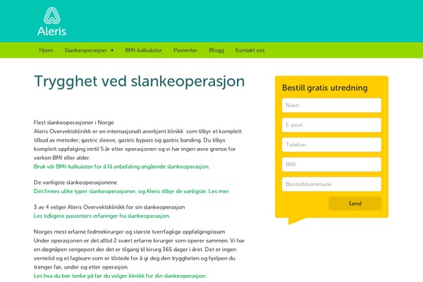 overvekt.net site used Overvekt
