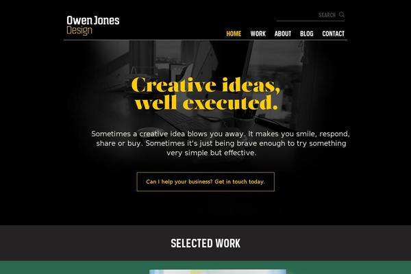 owenjonesdesign.com site used Owenjones