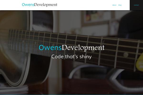 owensdev.com site used Owensdev2014