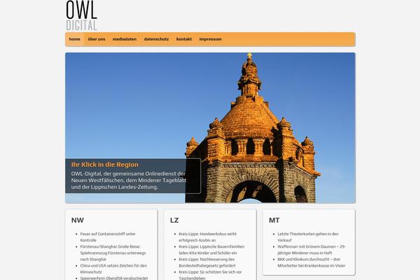owl-online.de site used Owl-responsive