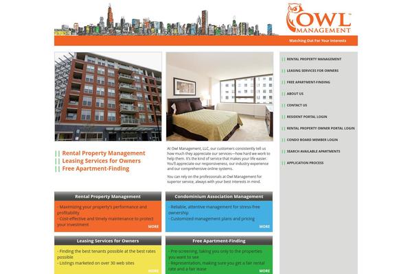 owlmanagement.com site used Owl-management