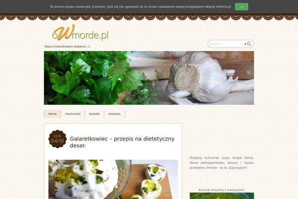 owmorde.pl site used Chocolat
