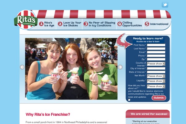 ownaritas.com site used Ritas