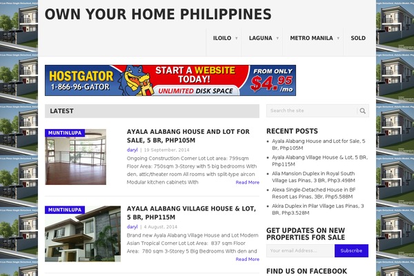 ownyourhomephilippines.com site used Point