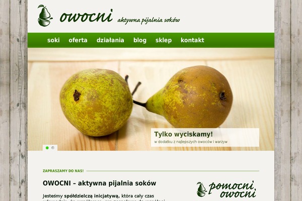 owocni.org site used Owocni