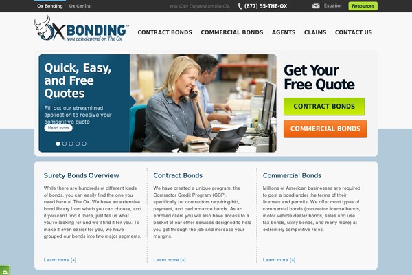 oxbonding.com site used Oxcredit