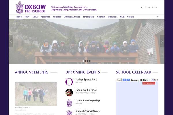 Enfold theme site design template sample