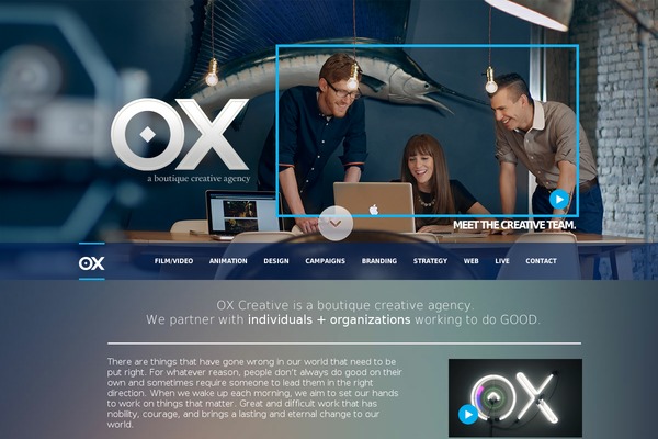 oxcreates.com site used Oxstudios