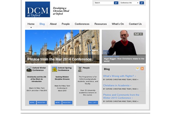oxfordchristianmind.org site used Dcm