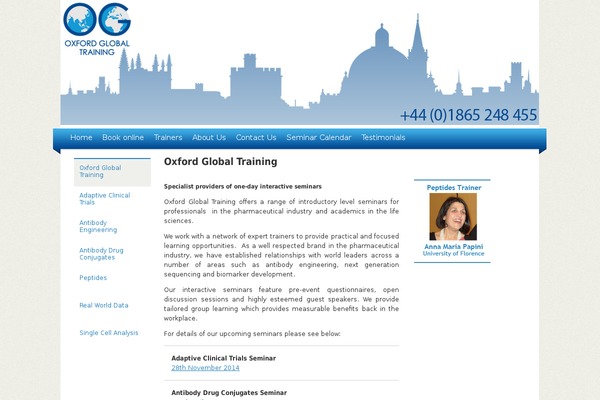 Oxfordglobal theme site design template sample