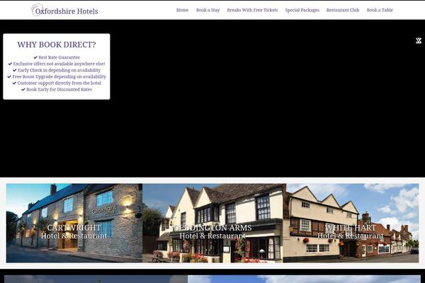 oxfordshire-hotels.co.uk site used Responsivein1