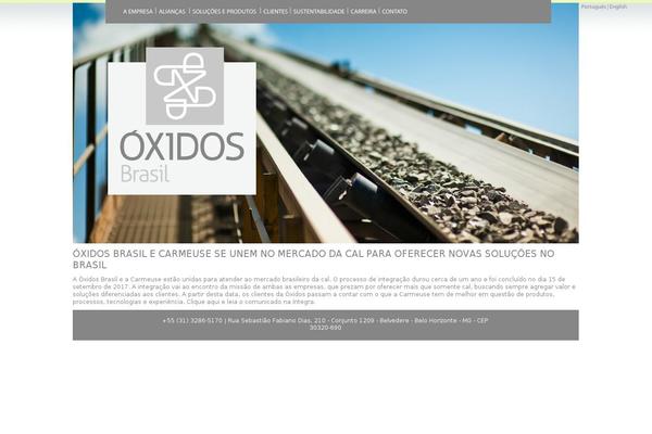 oxidos.com.br site used Site