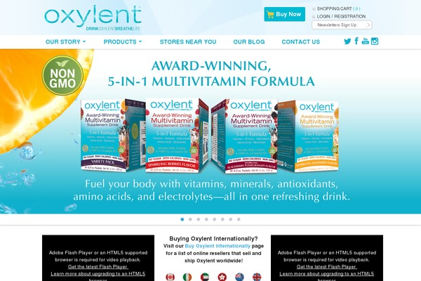 oxylent.com site used Baytech