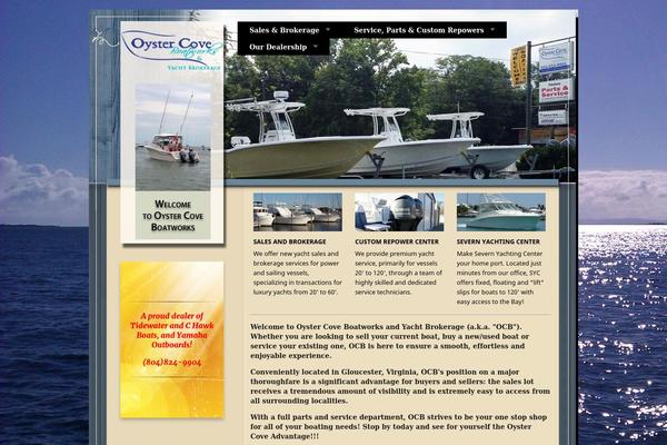 oystercoveboatworks.com site used Ocb