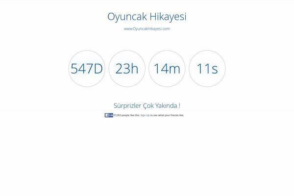 oyuncakhikayesi.com site used WPChimp Countdown