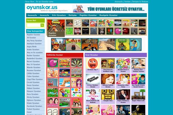 oyunskor.us site used Gamesensev2